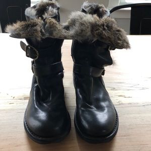 Fiorentini + Baker boots fur lined
